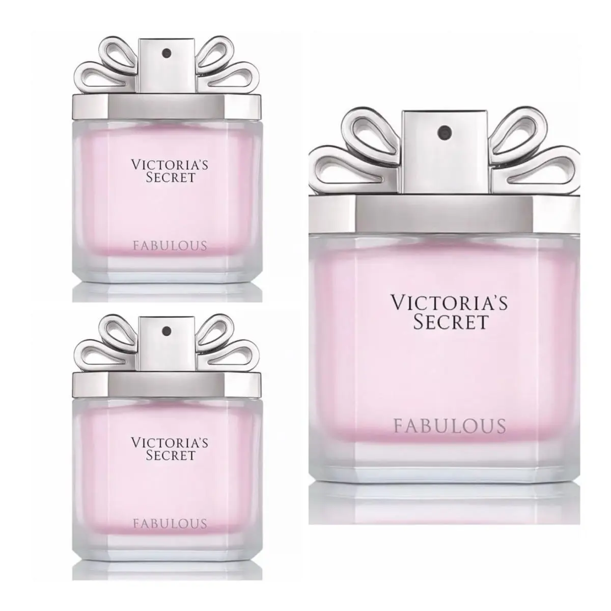Victoria`s Secret Fabulous Eau de Parfum 3.4 Fl.oz. Lot of 3