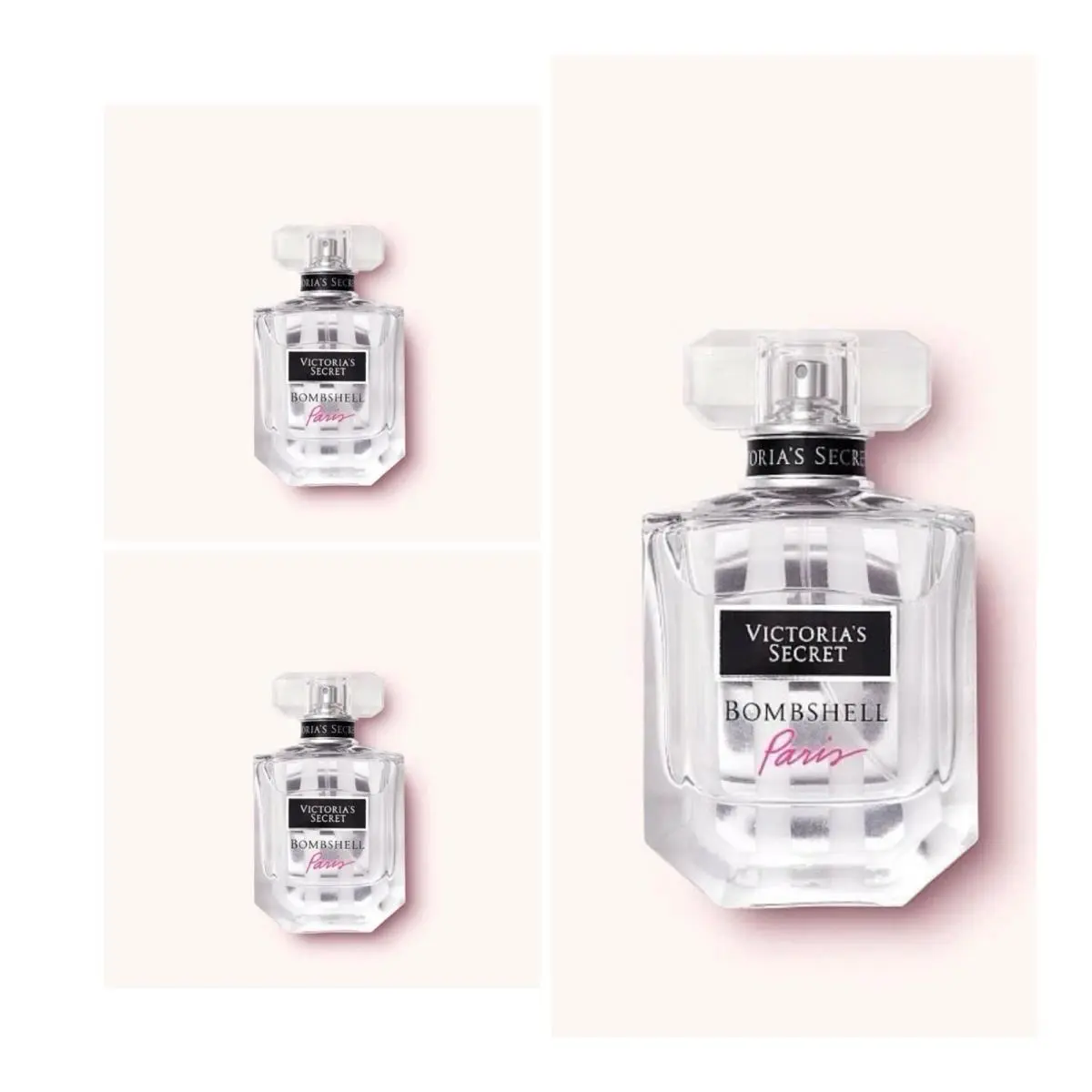 Victoria`s Secret Bombshell Paris Eau de Parfum 1.7 Fl.oz. Lot of 3