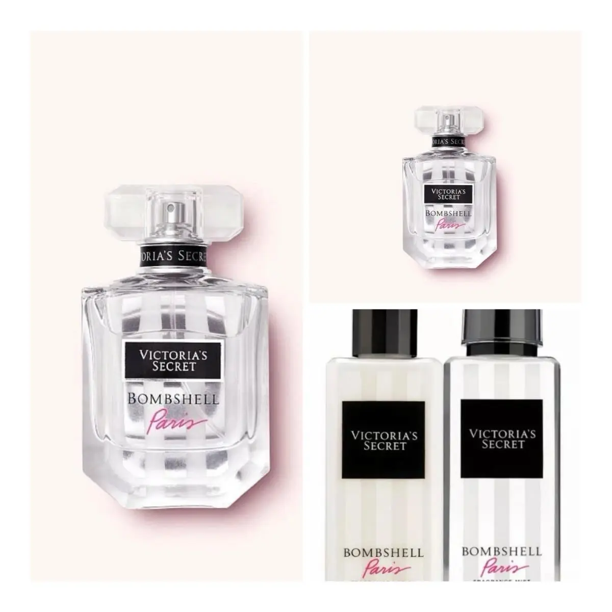 Victoria`s Secret Bombshell Paris Edp 1.7 Fl.oz. 2 / Fragrance Mist / Lotion