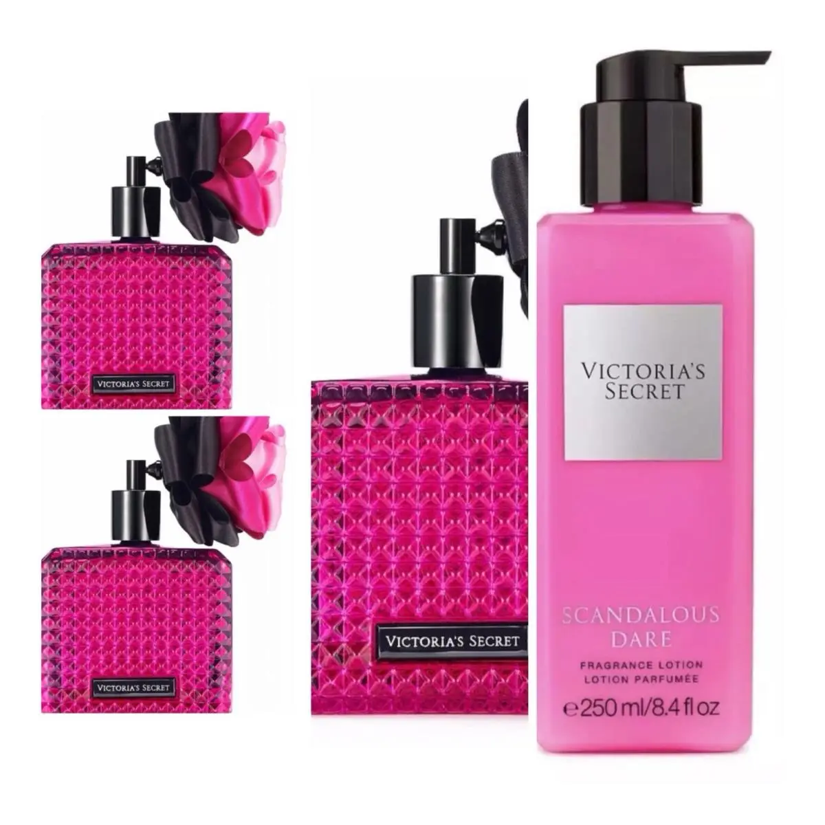 Victoria`s Secret Scandalous Dare Eau de Parfum 1.7 Fl.oz 3 Fragrance Lotion by Victoria's Secret