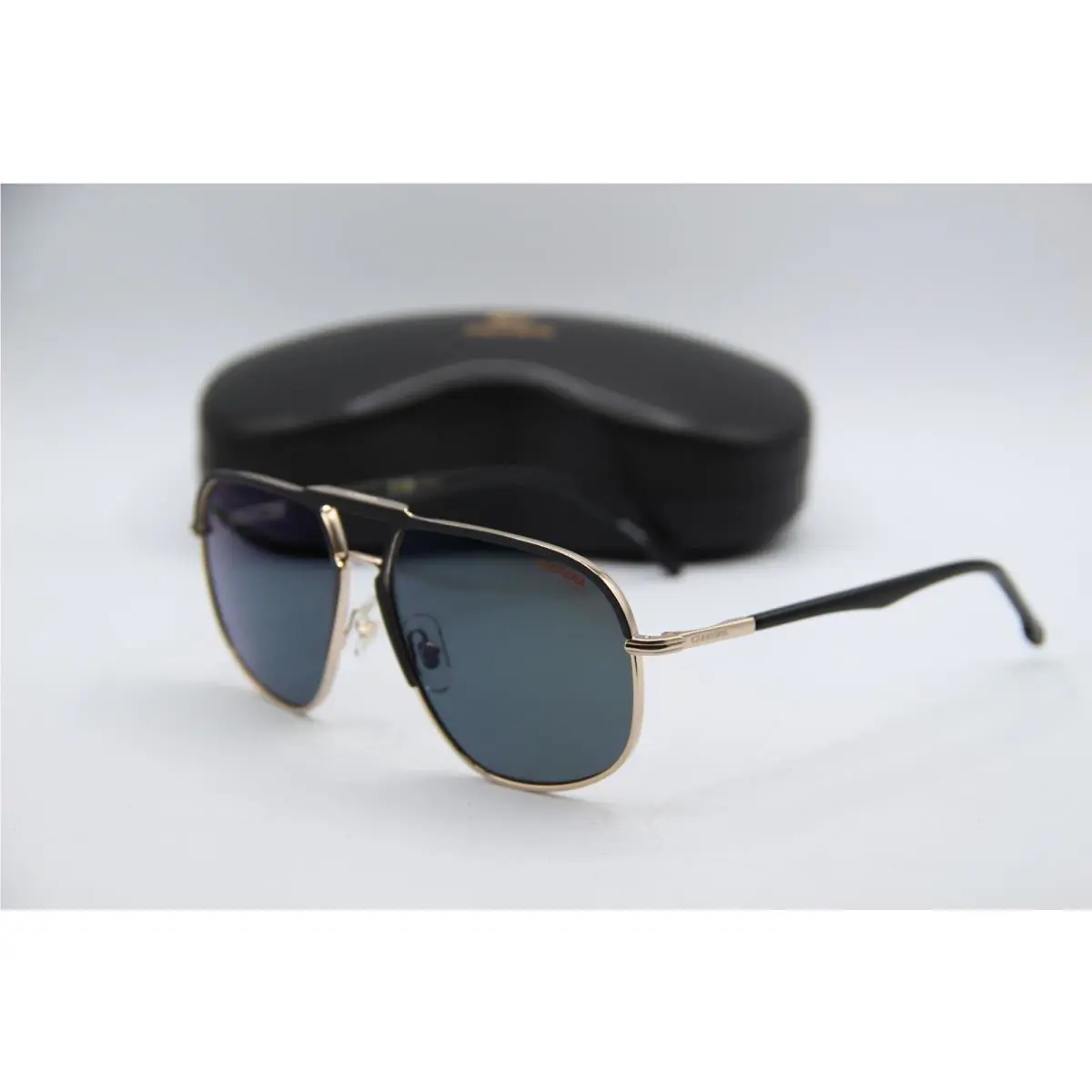 Carrera 318/S 2M2Q3 Black Gold Polarized Frames Sunglasses 60-16