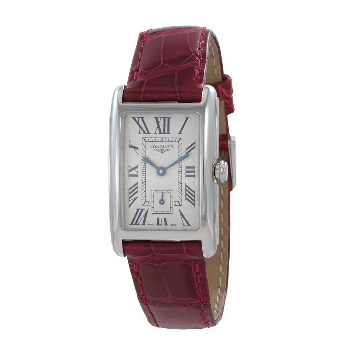 Longines Dolcevita Quartz Silver Flinque Dial Ladies Watch L5.512.4.71.5