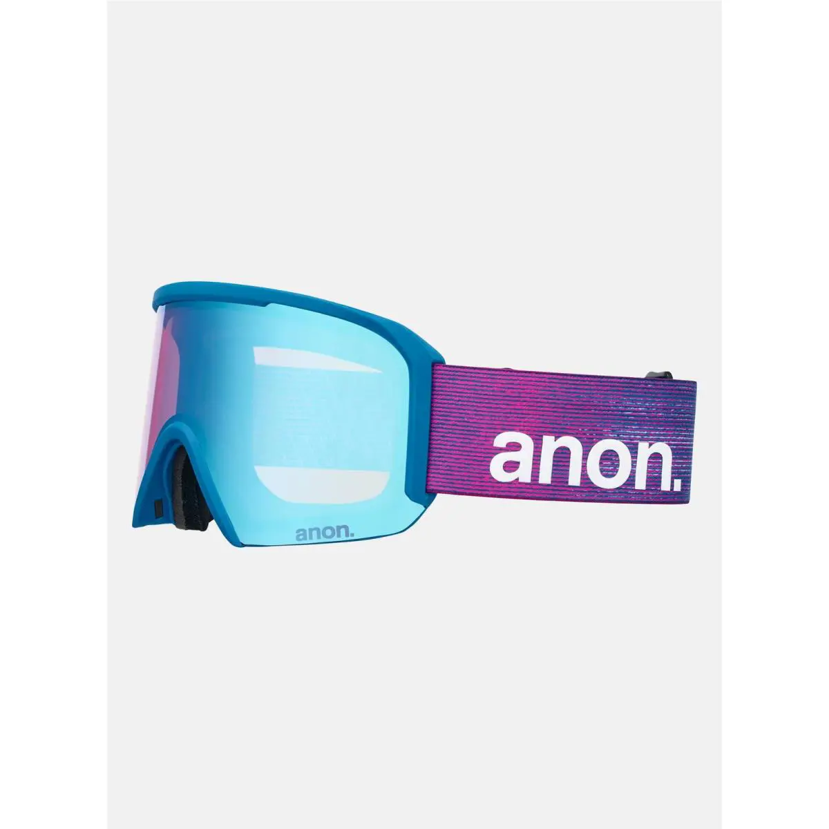 Nesa Snow Goggles Pink Denim Frame Perceive Variable Blue Lens by Anon