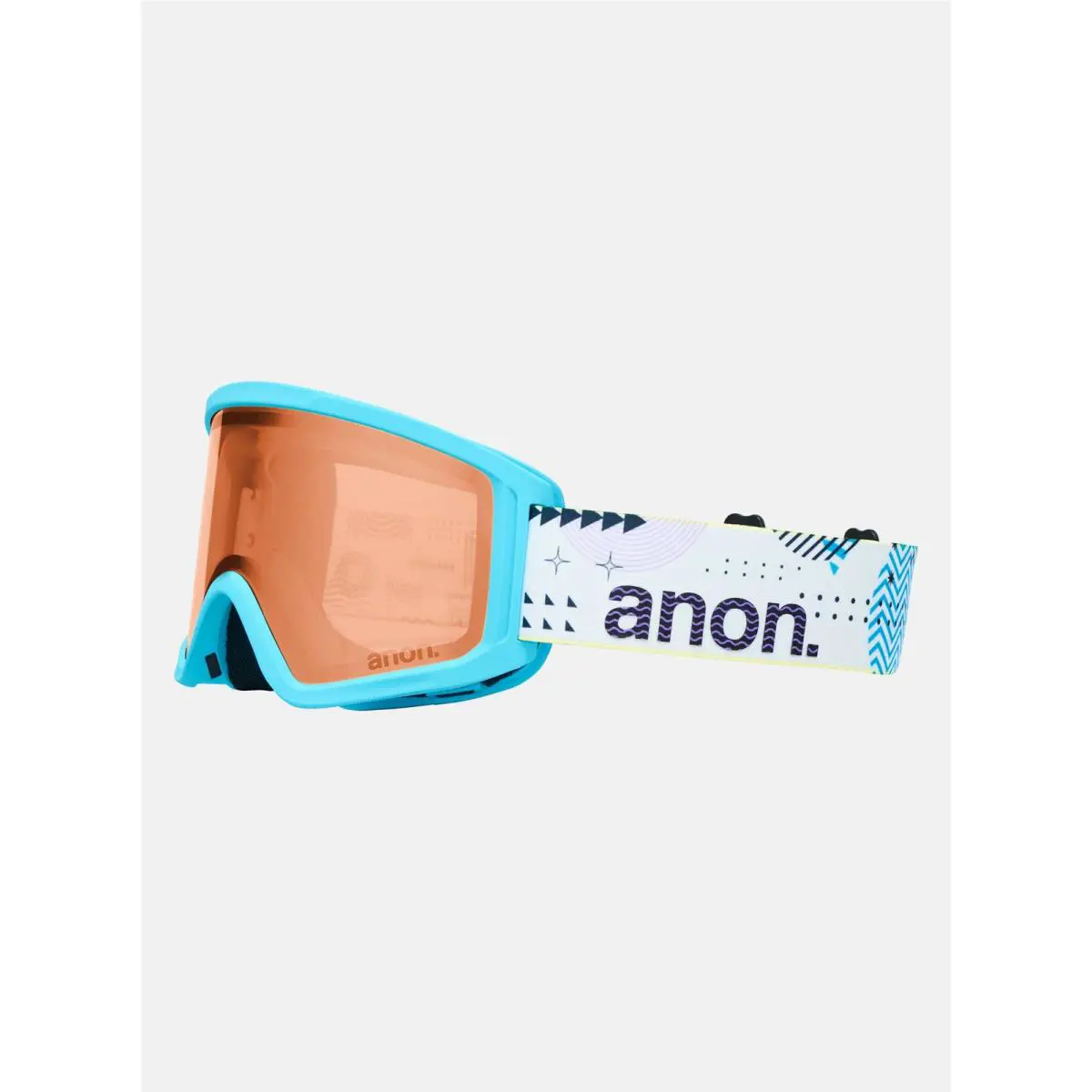Tracker 2.0 Snow Goggles Geoscope Frame Amber Lens by Anon