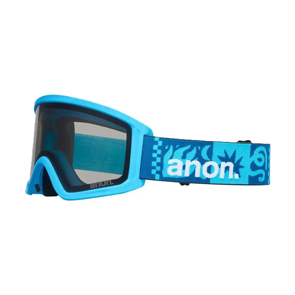 Tracker 2.0 Snow Goggles Island Blues Frame Smoke Lens by Anon