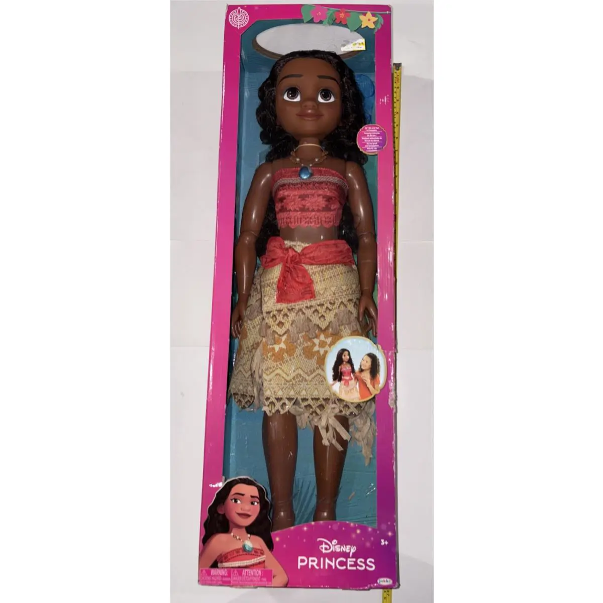 Moana Disney Princess MY Size Posable Jointed 32 Doll Jakks Pacific Playdate