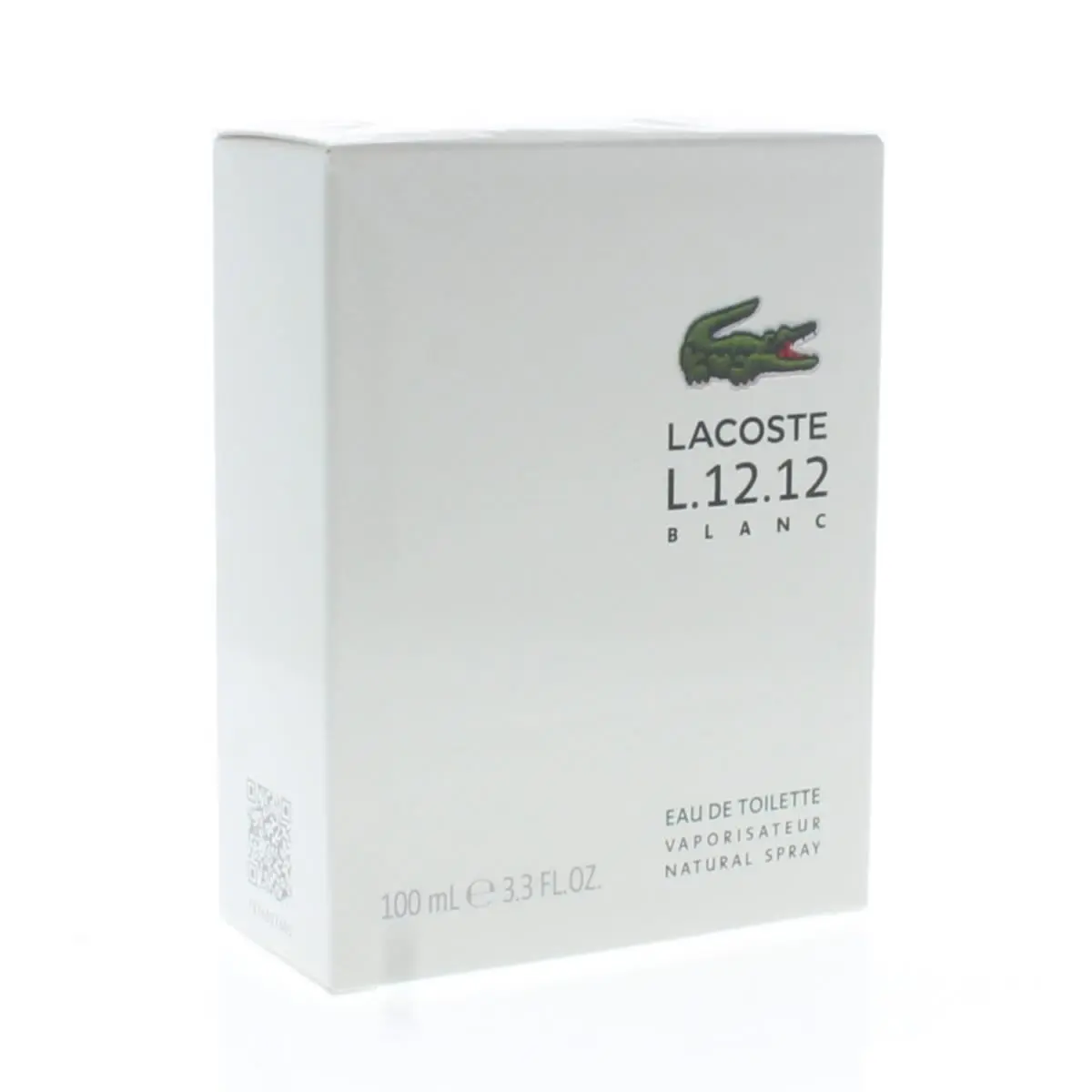 Lacoste L.12.12 Blanc Eau De Toilette Spray For Men 100ml/3.3oz