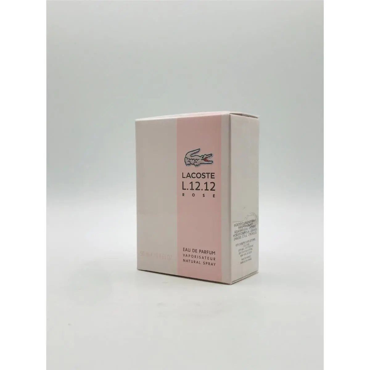 Lacoste L.12.12 Rose Women Parfum Spray 1.6 oz