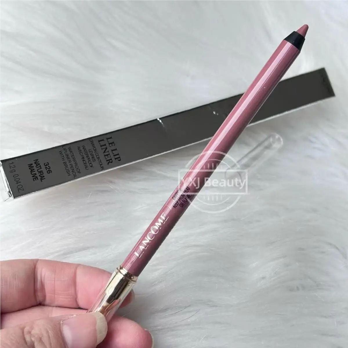 Lancome Le Lip Liner Waterproof Pencil Brush Natural Mauve Full Size Rare