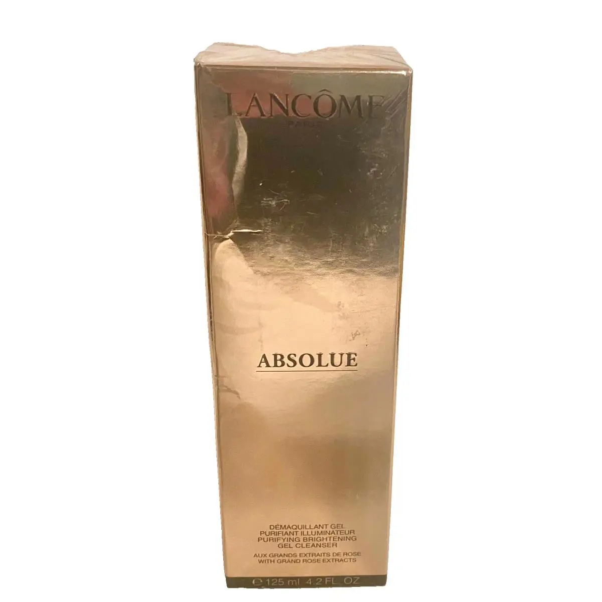 Lancome Absolue Purifying Brightening Gel Cleanser Grand Rose Extract 4.2oz