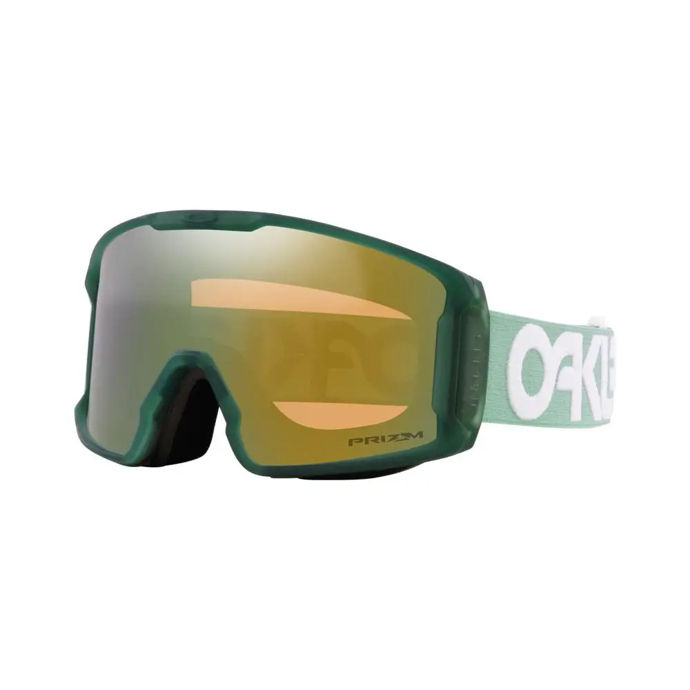 Oakley Line Miner M Snow Goggles - Prizm Sage Gold Iridium - Matte Jade