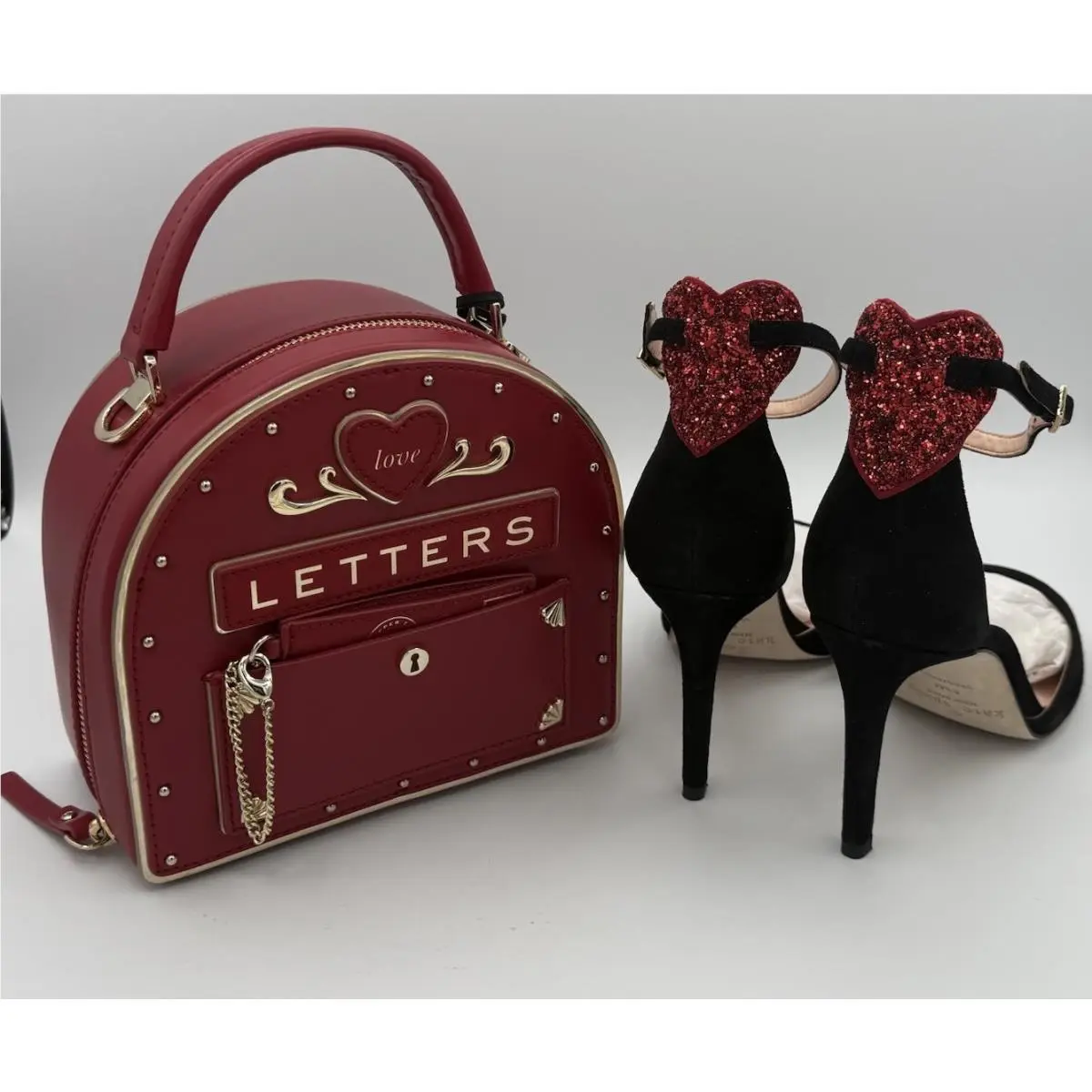 Kate Spade NY Yours Truly Mailbox Bag Red Hard To Find
