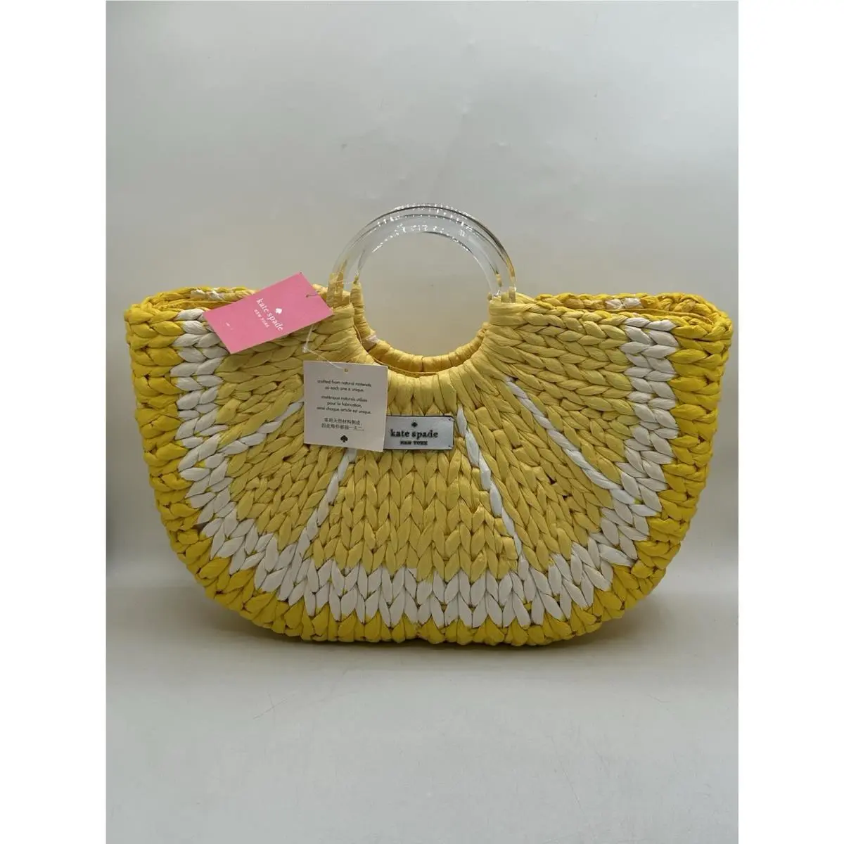 Kate Spade New York Picnic Perfect Medium Lemon Tote