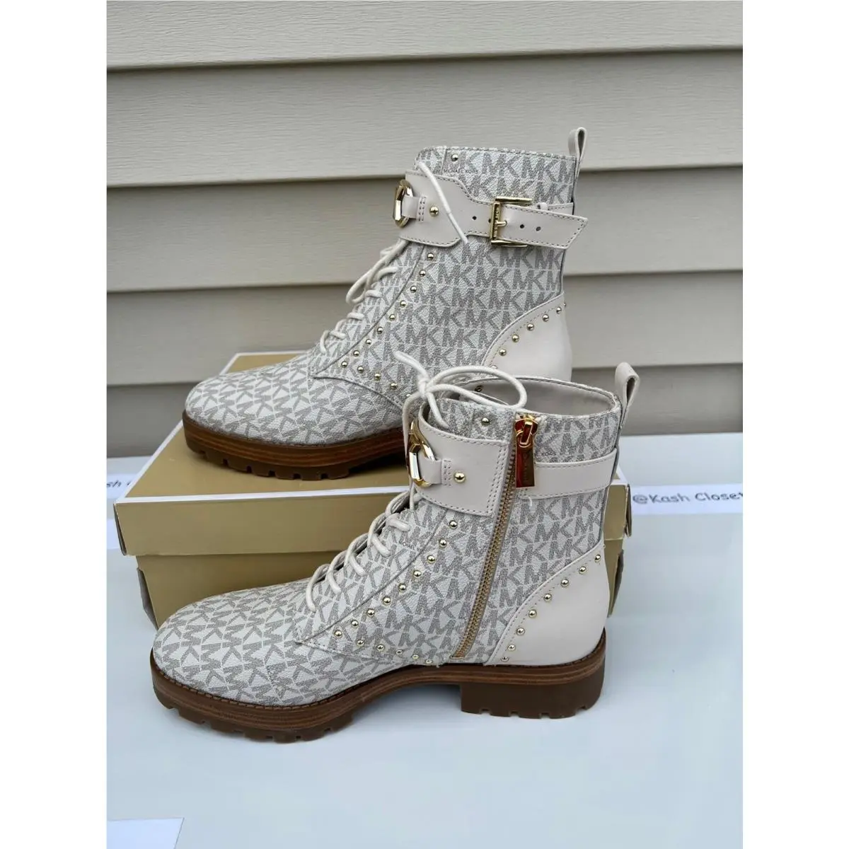 Michael Kors shoes - Michael kors MK Kincaid - Kincaid - Vanilla/Cream 4