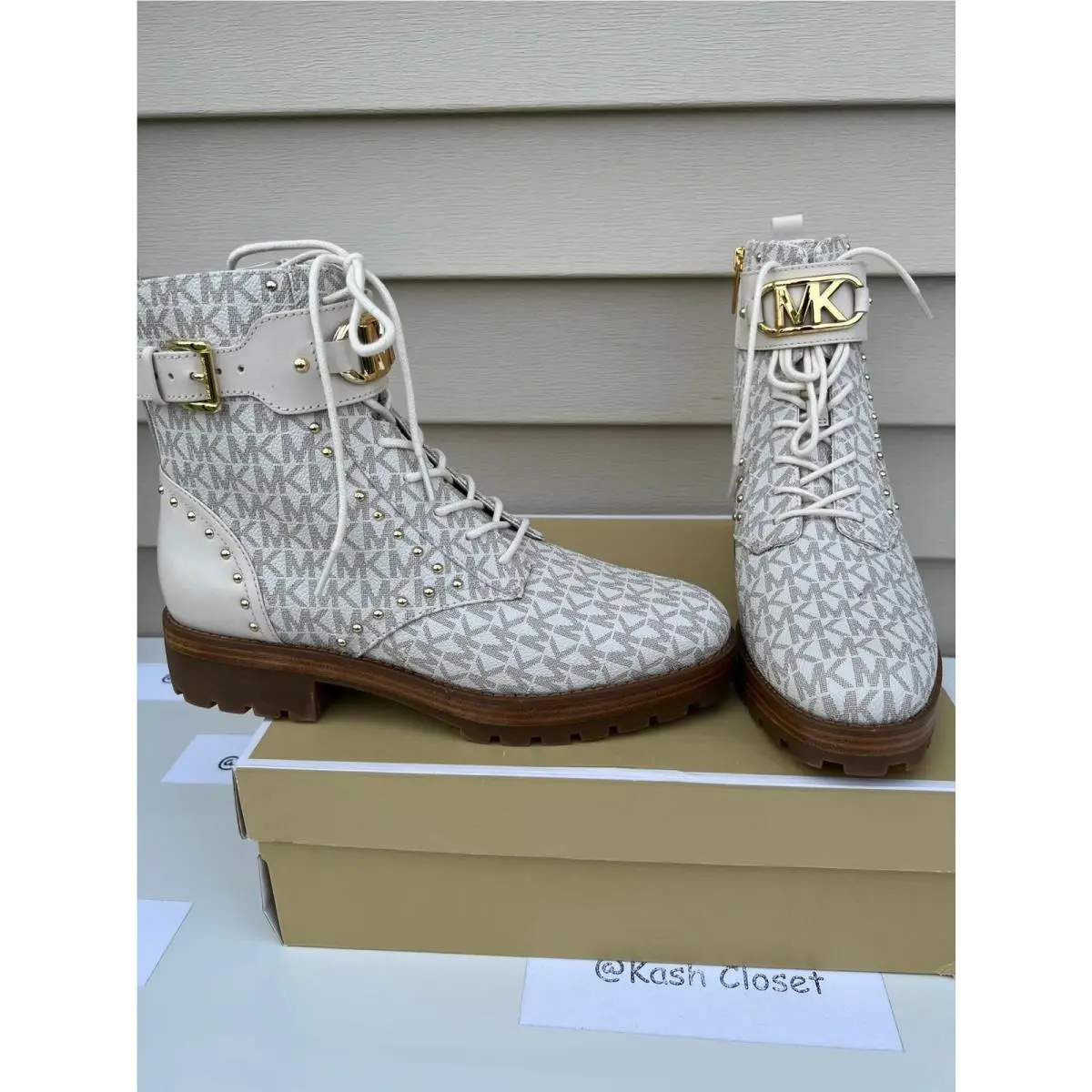 Michael Kors shoes - Michael kors MK Kincaid - Kincaid - Vanilla/Cream 17