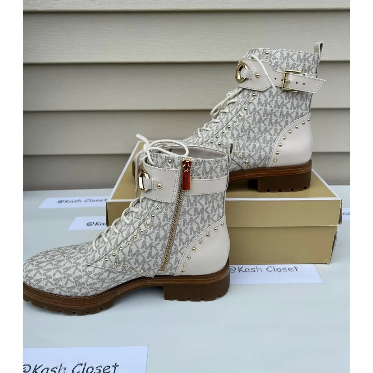 Michael Kors shoes - Michael kors MK Kincaid - Kincaid - Vanilla/Cream 10