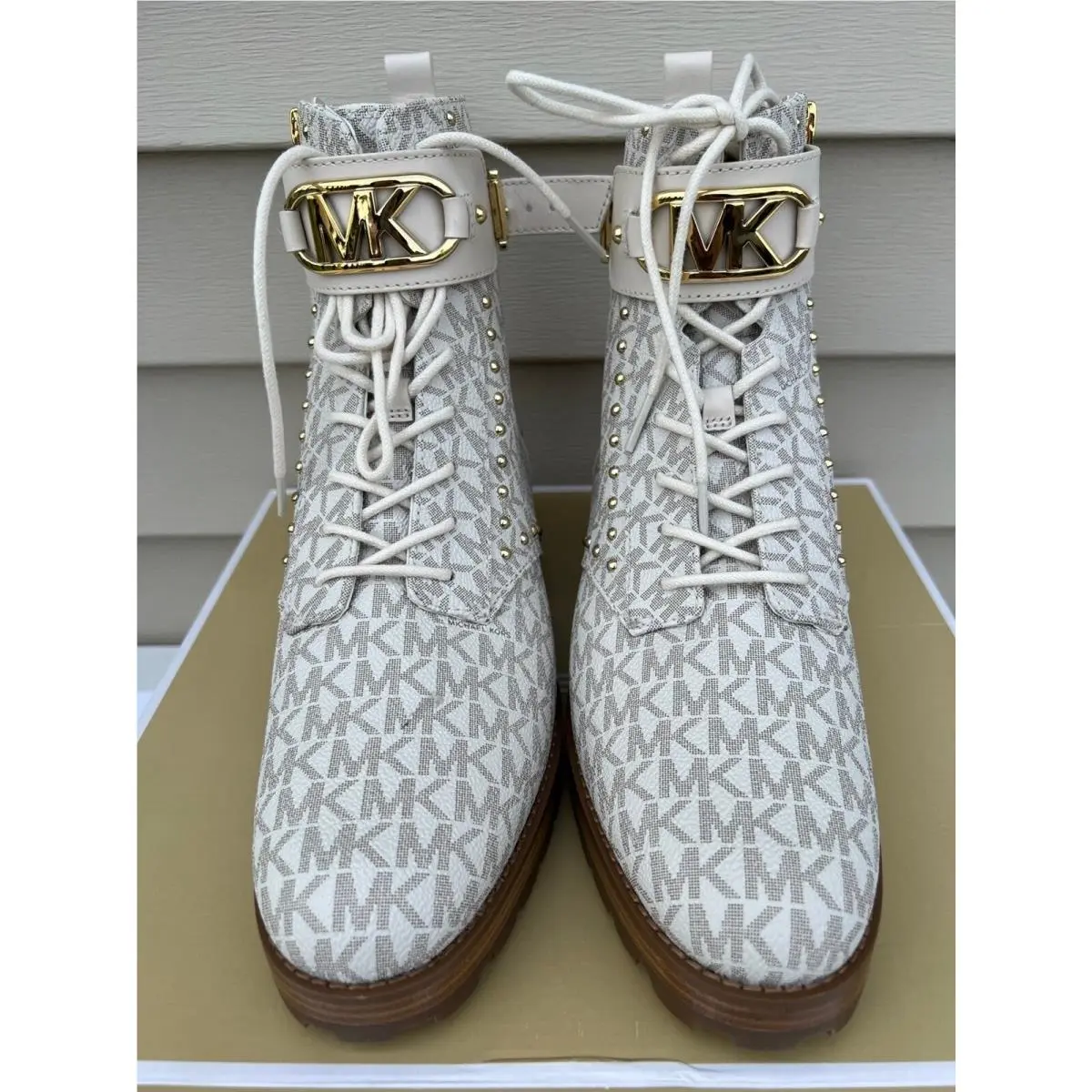 Michael Kors shoes - Michael kors MK Kincaid - Kincaid - Vanilla/Cream 21