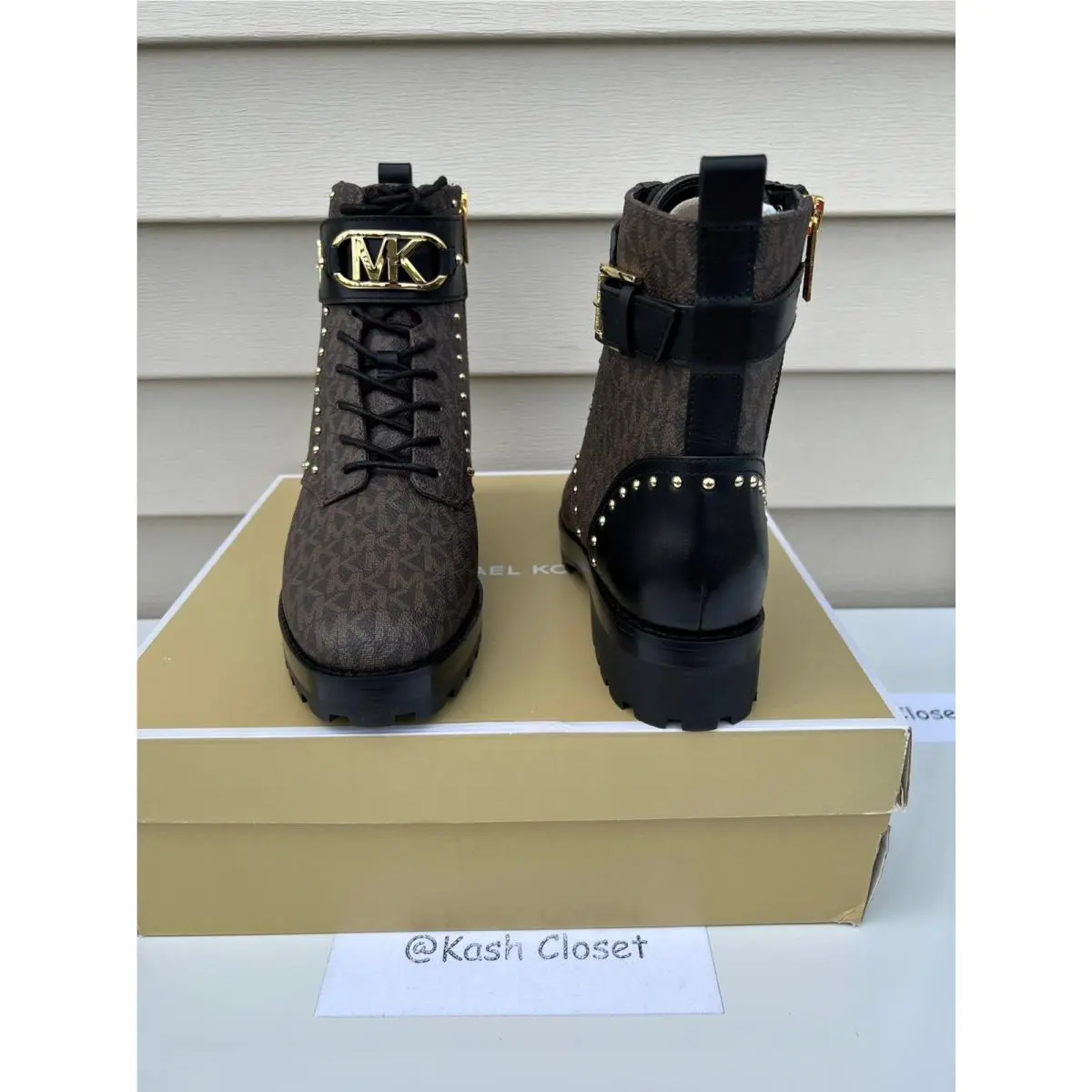 Michael Kors shoes - Michael kors MK Kincaid - Kincaid - Brown/Black 8