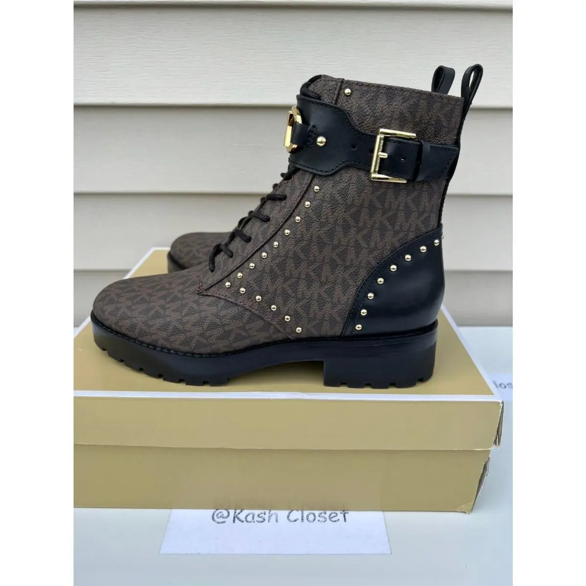 Michael Kors shoes - Michael kors MK Kincaid - Kincaid - Brown/Black 5