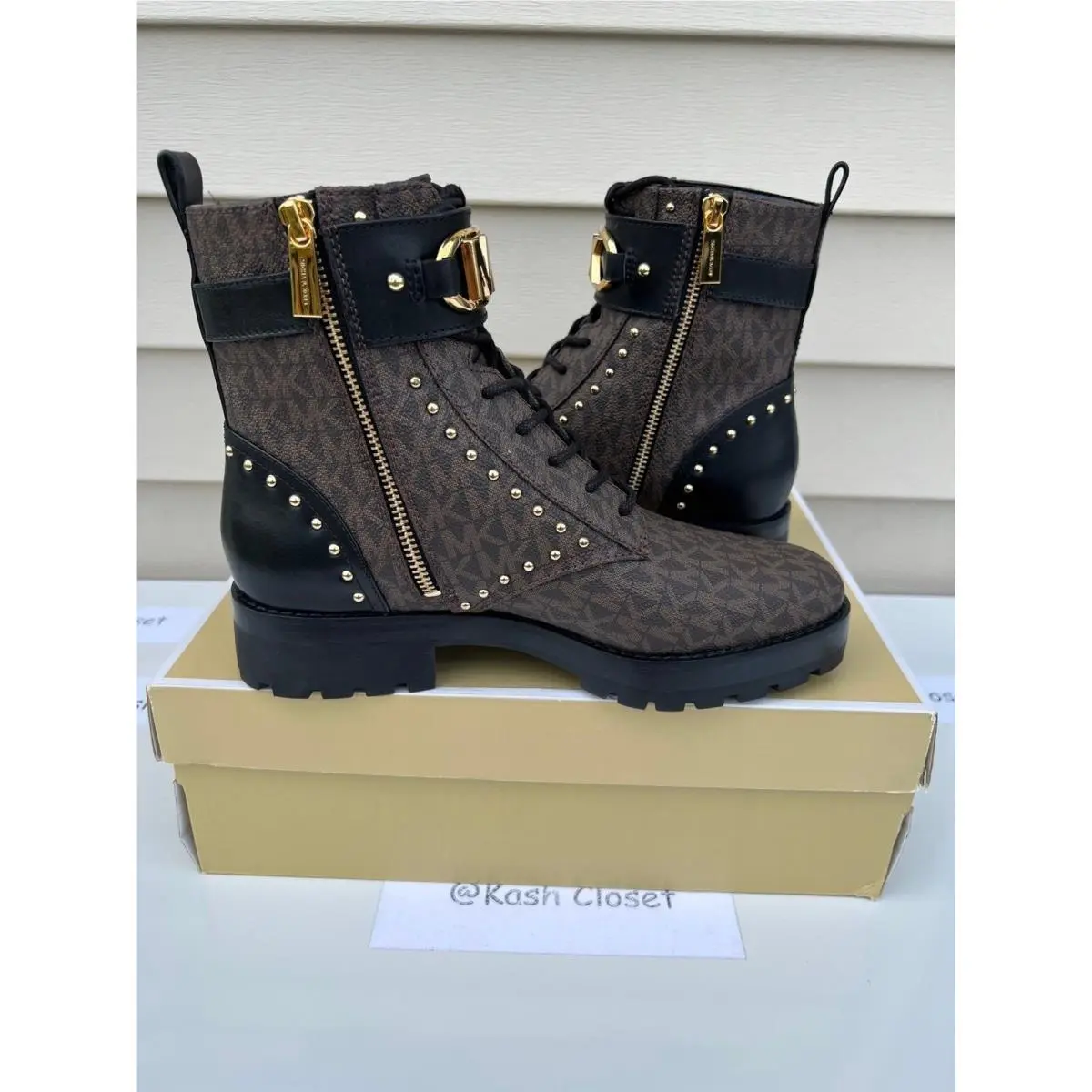 Michael Kors shoes - Michael kors MK Kincaid - Kincaid - Brown/Black 7