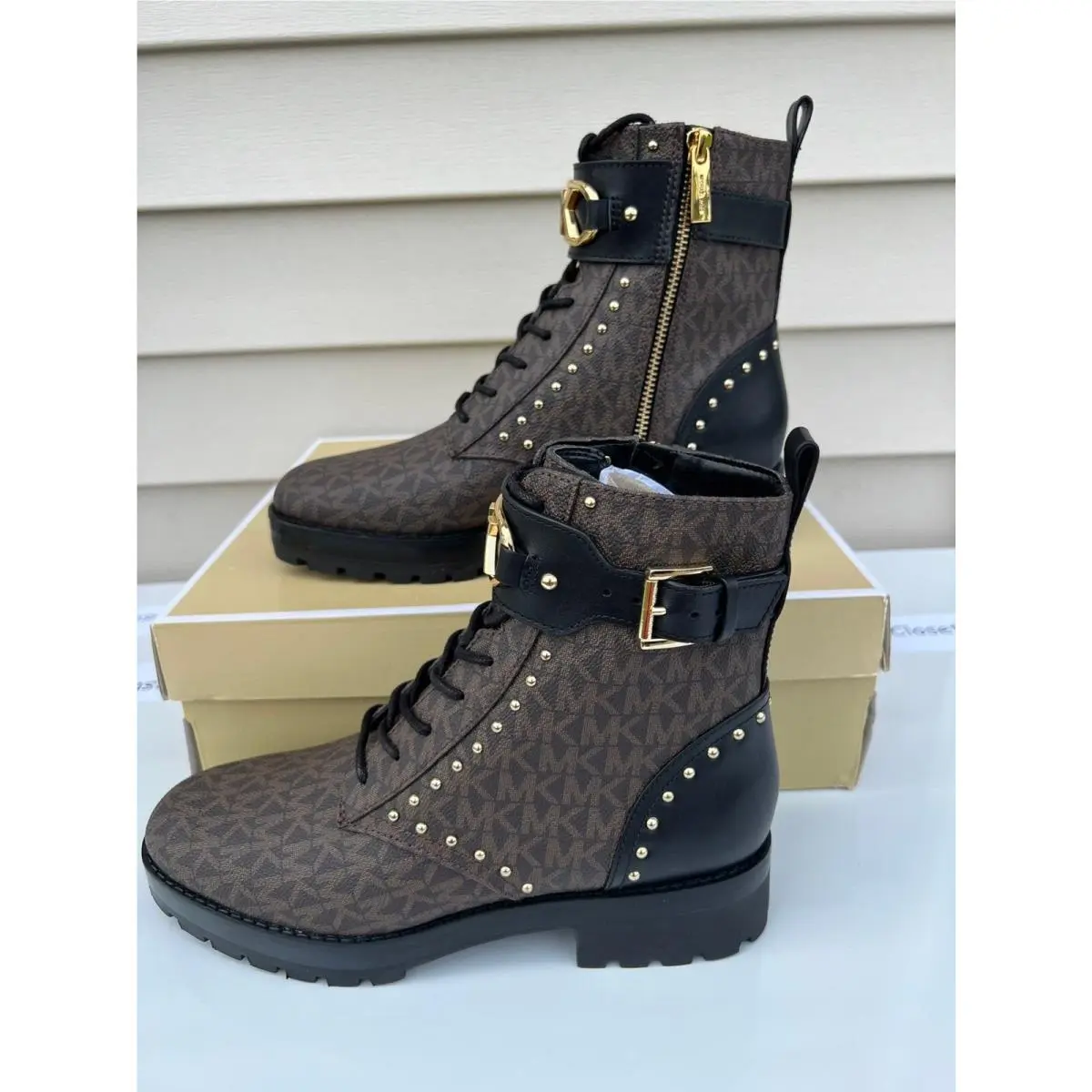 Michael Kors shoes - Michael kors MK Kincaid - Kincaid - Brown/Black 12