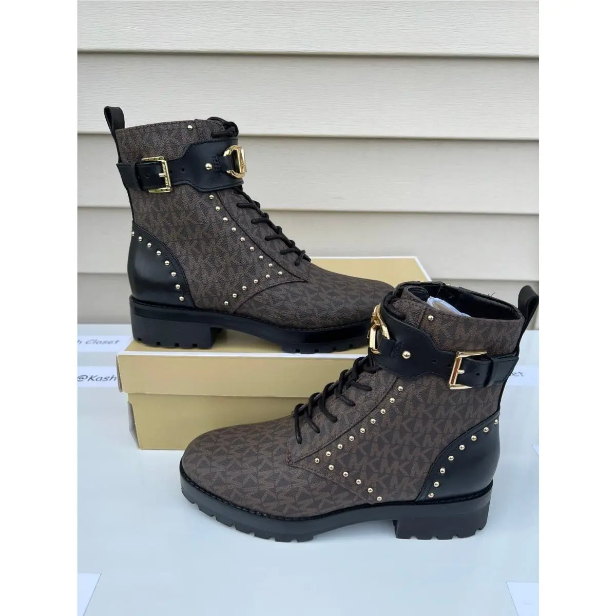 Michael Kors shoes - Michael kors MK Kincaid - Kincaid - Brown/Black 13