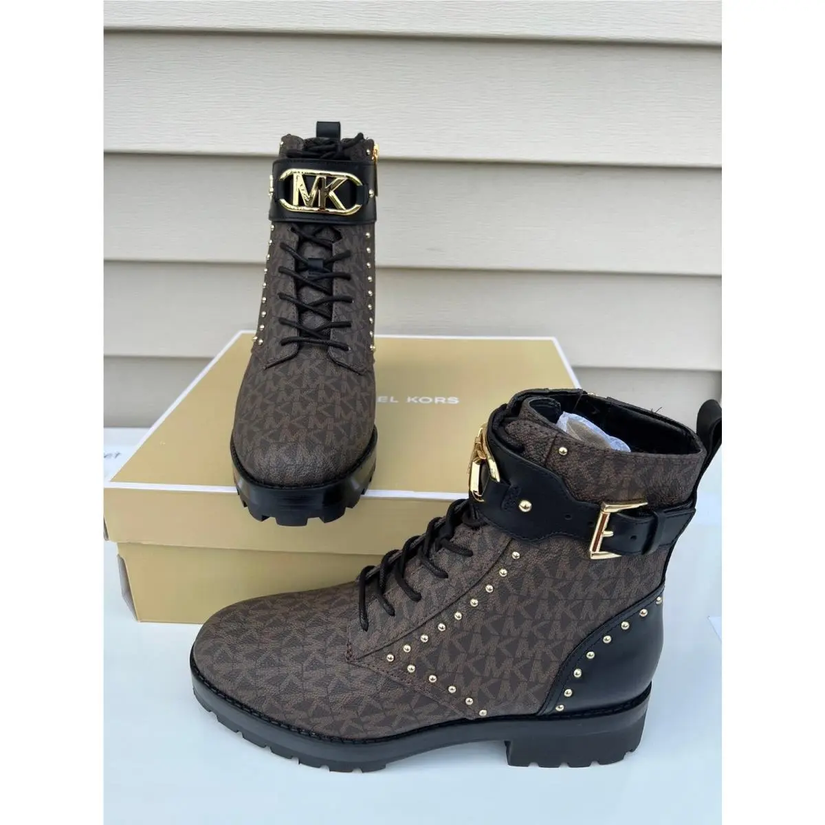 Michael Kors shoes - Michael kors MK Kincaid - Kincaid - Brown/Black 15