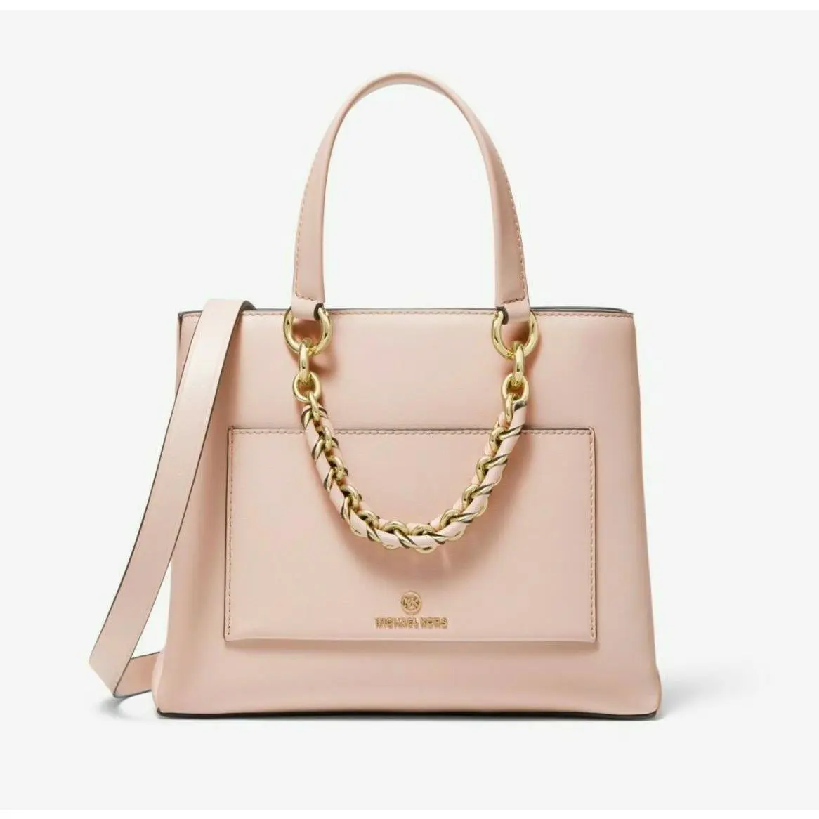 Michael Kors Cece Braided Chain Tote/x-body Bag or Set Pink Black Red Choices