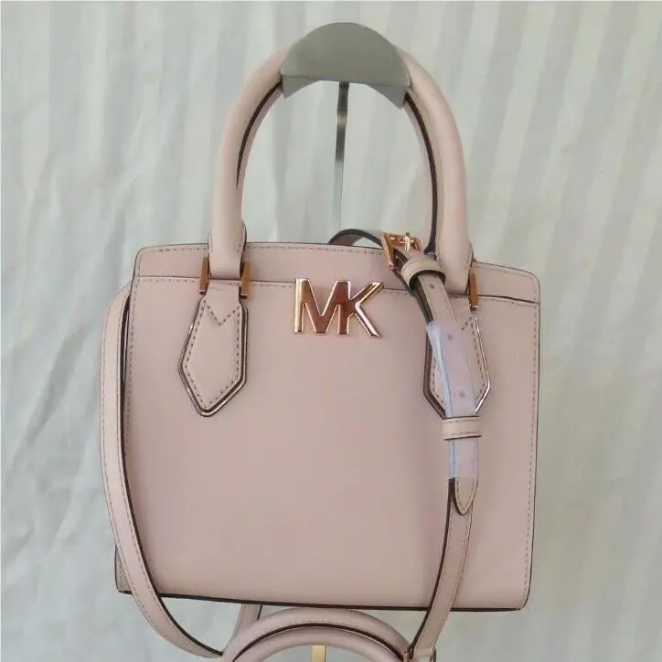 Messenger Satchel Pink/rose Gold Options Wallet Bag or Bag+wallet Medium Pink/Rose Gold Convertible Handbag Rt. $398 by Michael Kors