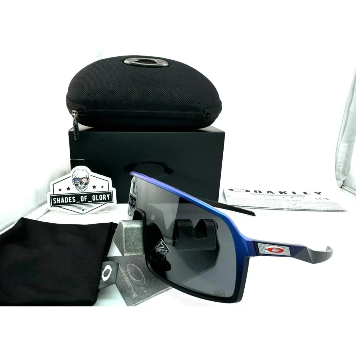 Oakley Sutro Team Usa Tokyo Fade Prizm Black Sunglasses OO9406-29