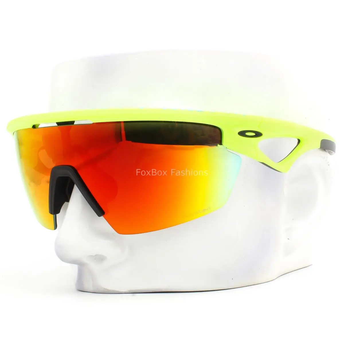 Sphaera Sunglasses OO9403-1436 Matte Tennis Ball Yellow Prizm Ruby Wcase by Oakley