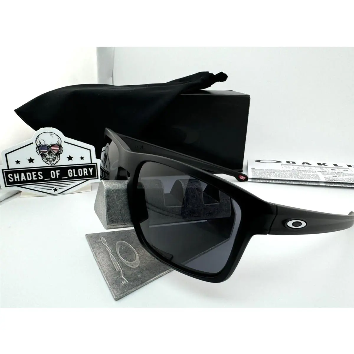 Sliver Matte Black with Grey Sunglasses OO9262-01 by Oakley