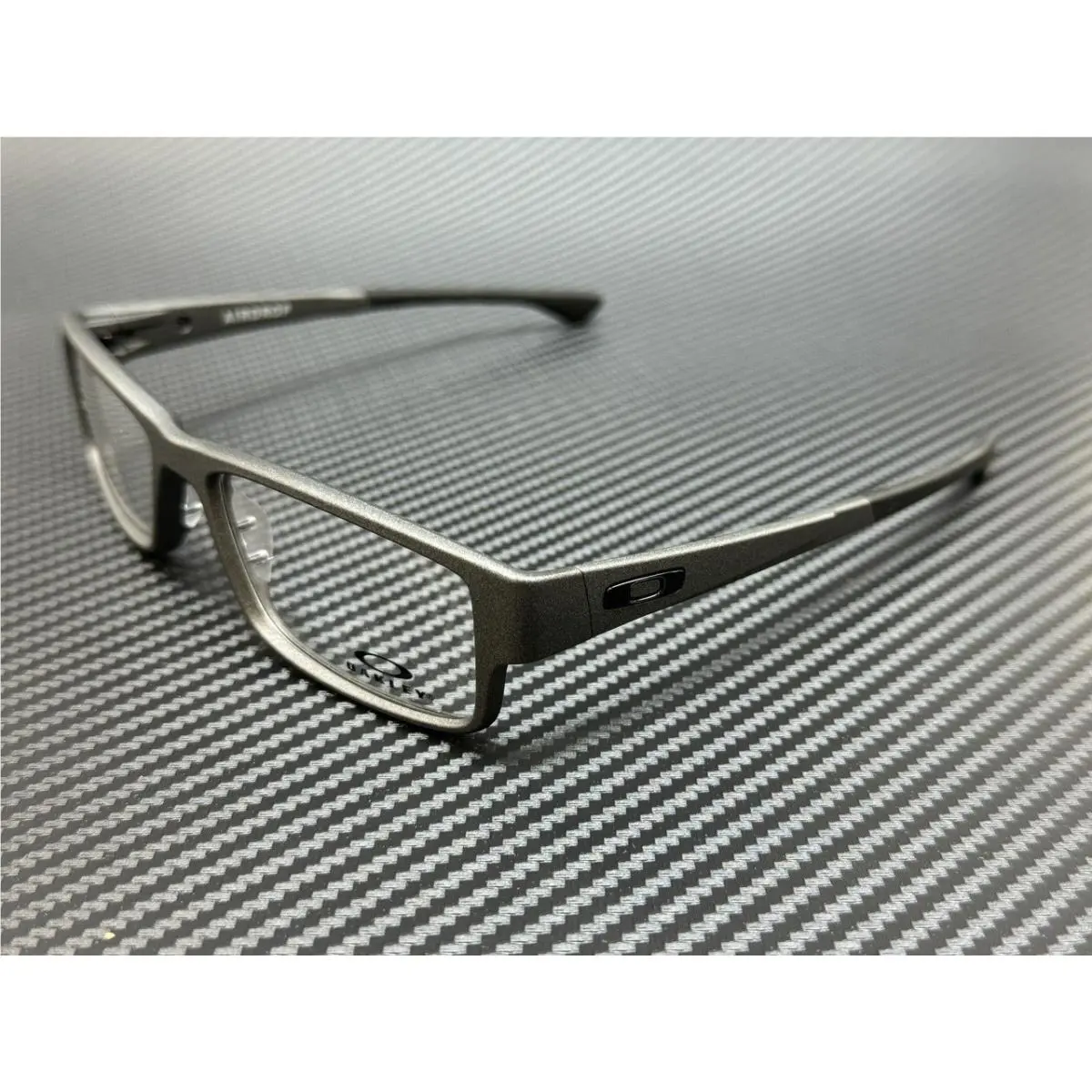 Oakley OX8046 1357 Light Steel Men`s 57 mm Eyeglasses