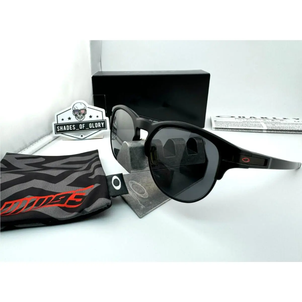 Latch Key L Matte Black Prizm Black Marc Marquez Sunglasses OO9394-08 by Oakley