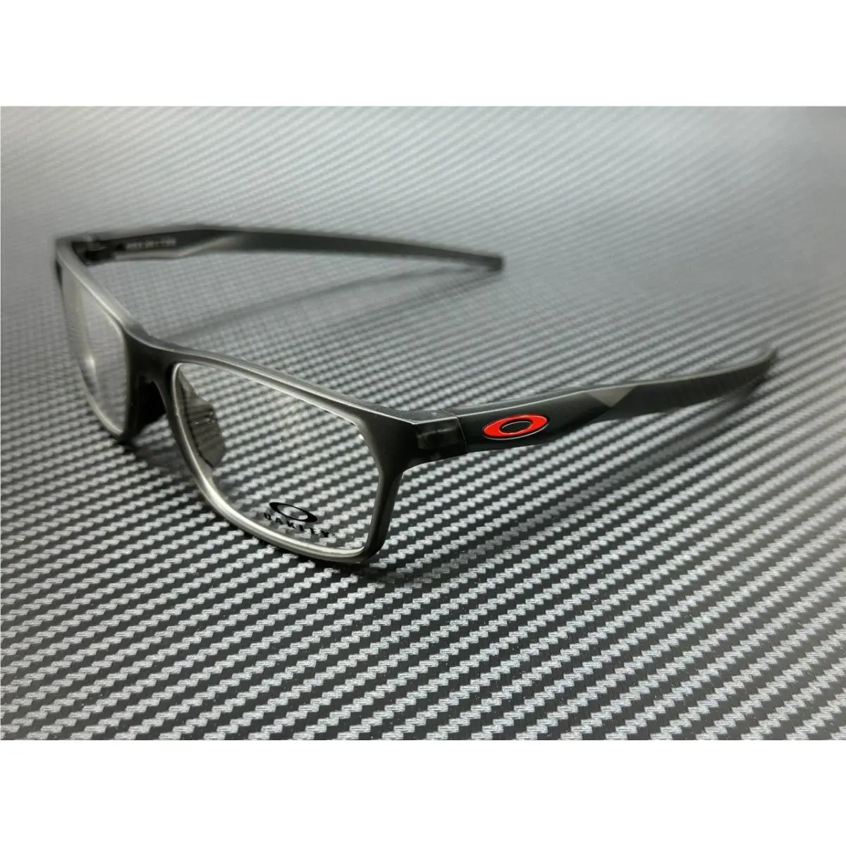 Oakley OX8032 0255 Satin Grey Smoke Men`s 55 mm Eyeglasses