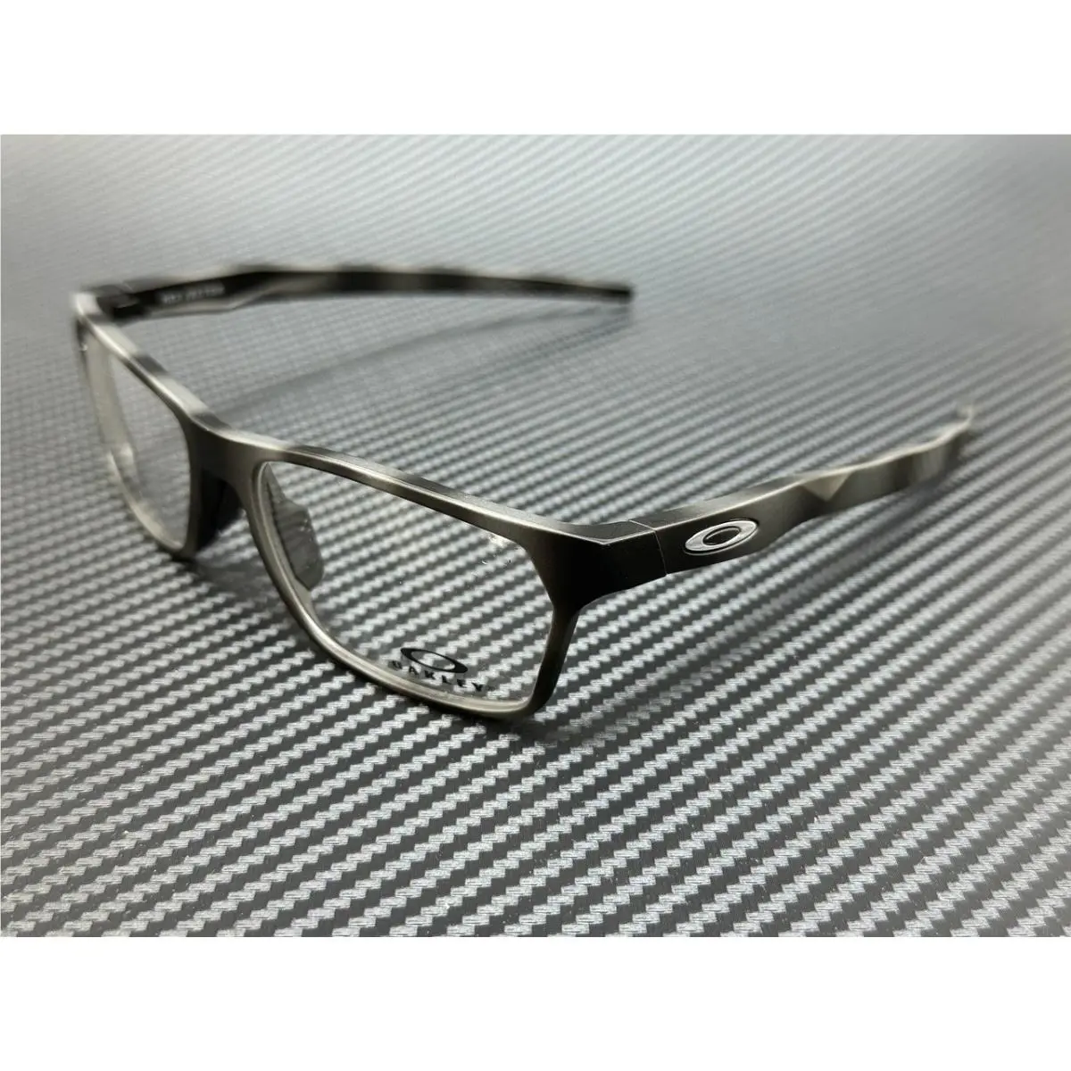 Oakley OX8032 0355 Satin Black Men`s 55 mm Eyeglasses