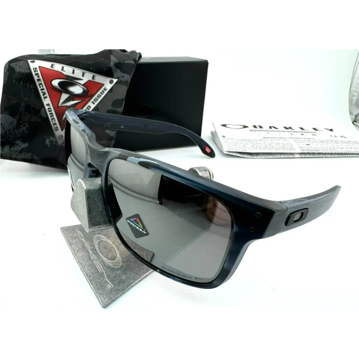 Oakley Holbrook SI Urban Spin Camo Prizm Black Polarized Sunglasses OO9102-V7