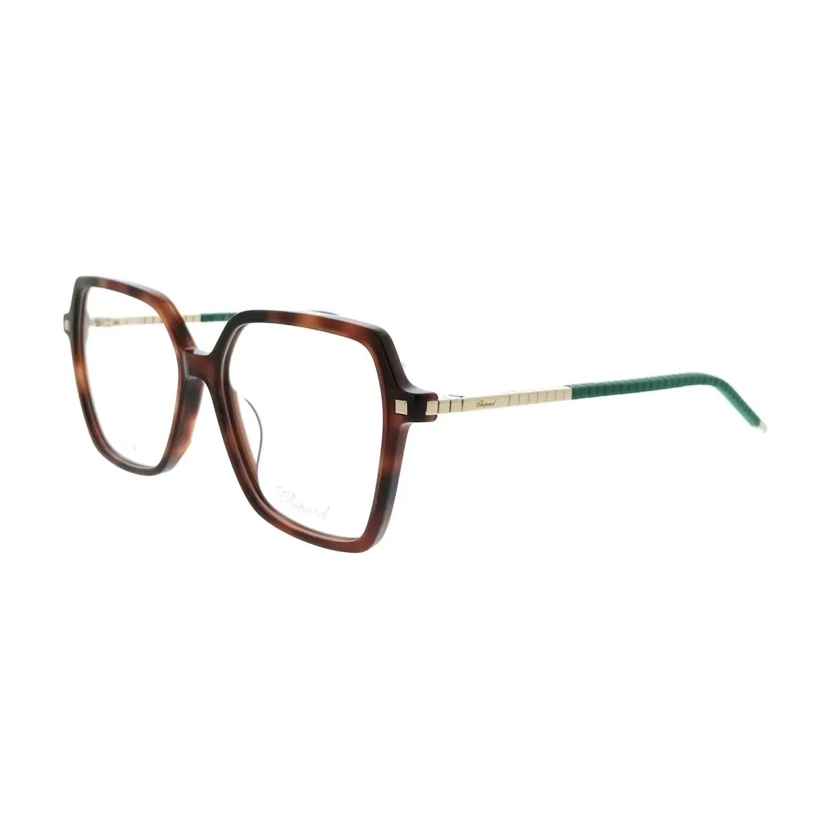 Chopard VCH348M5509XW Havana Square Womens Optical Frames - Havana, Frame: Havana