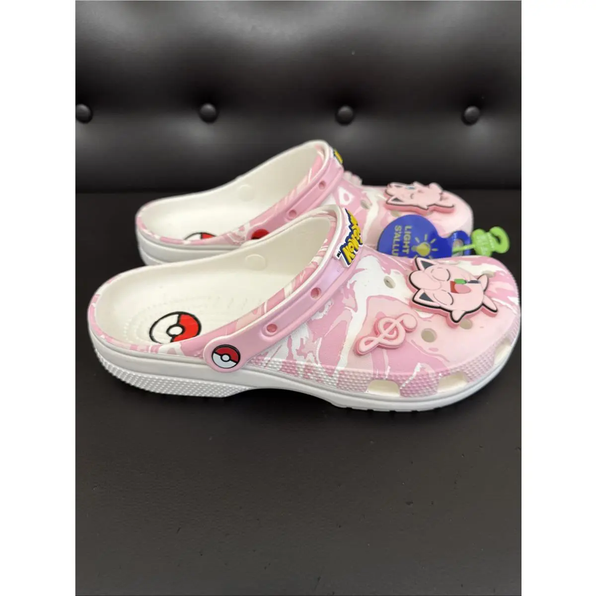 Crocs shoes - lightup star - lightup star - Pink (UPC: 0196265834105) 6