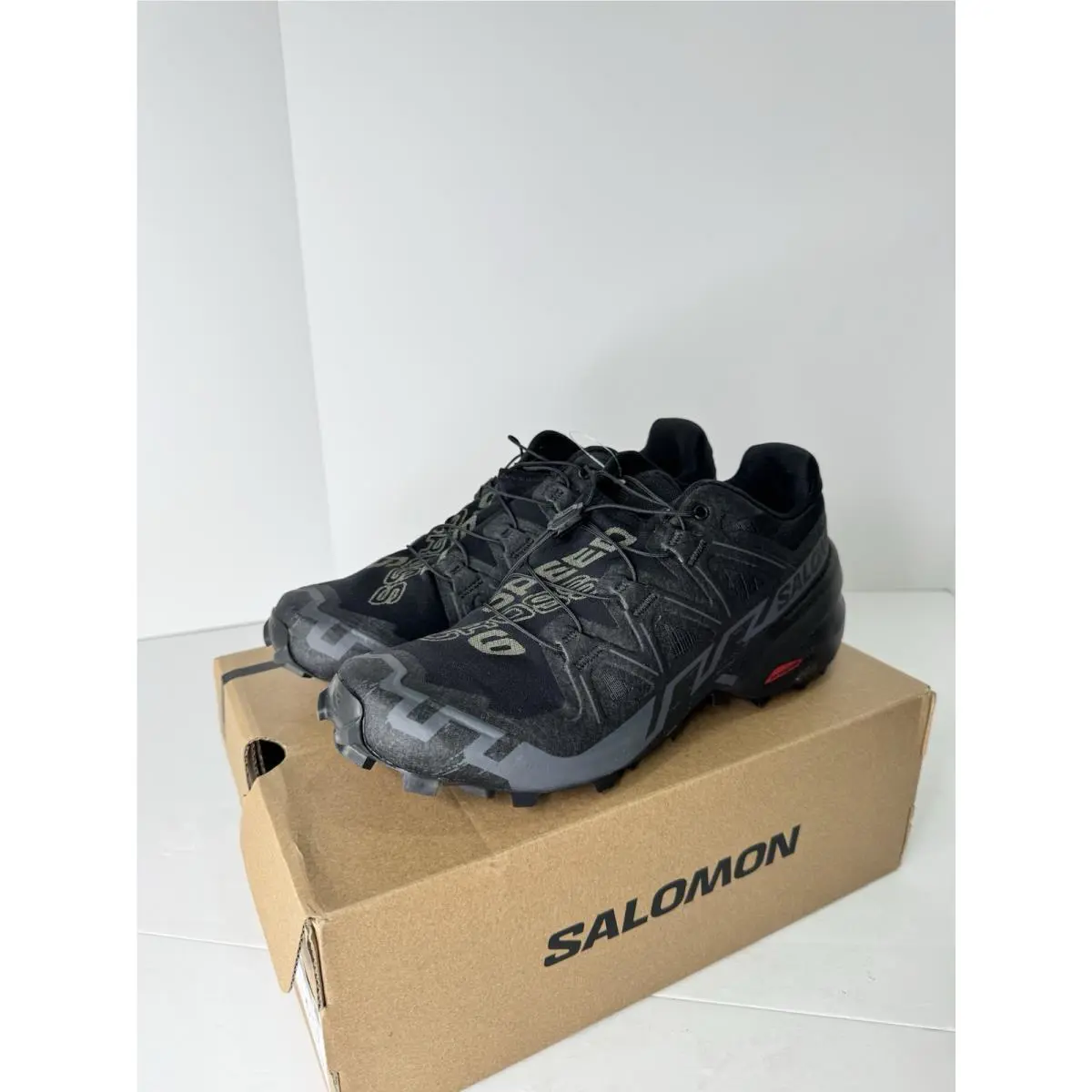 Salomon shoes - Salomon Speedcross 6 - Speedcross - 417379 32 V0 - Black (UPC: 195751088428) 3