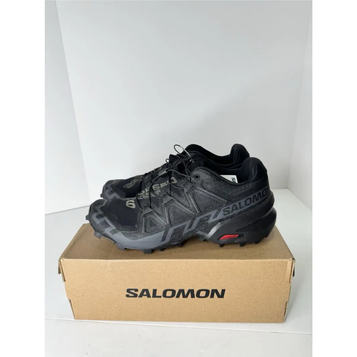 Salomon shoes - Salomon Speedcross 6 - Speedcross - 417379 32 V0 - Black (UPC: 195751088428) 4