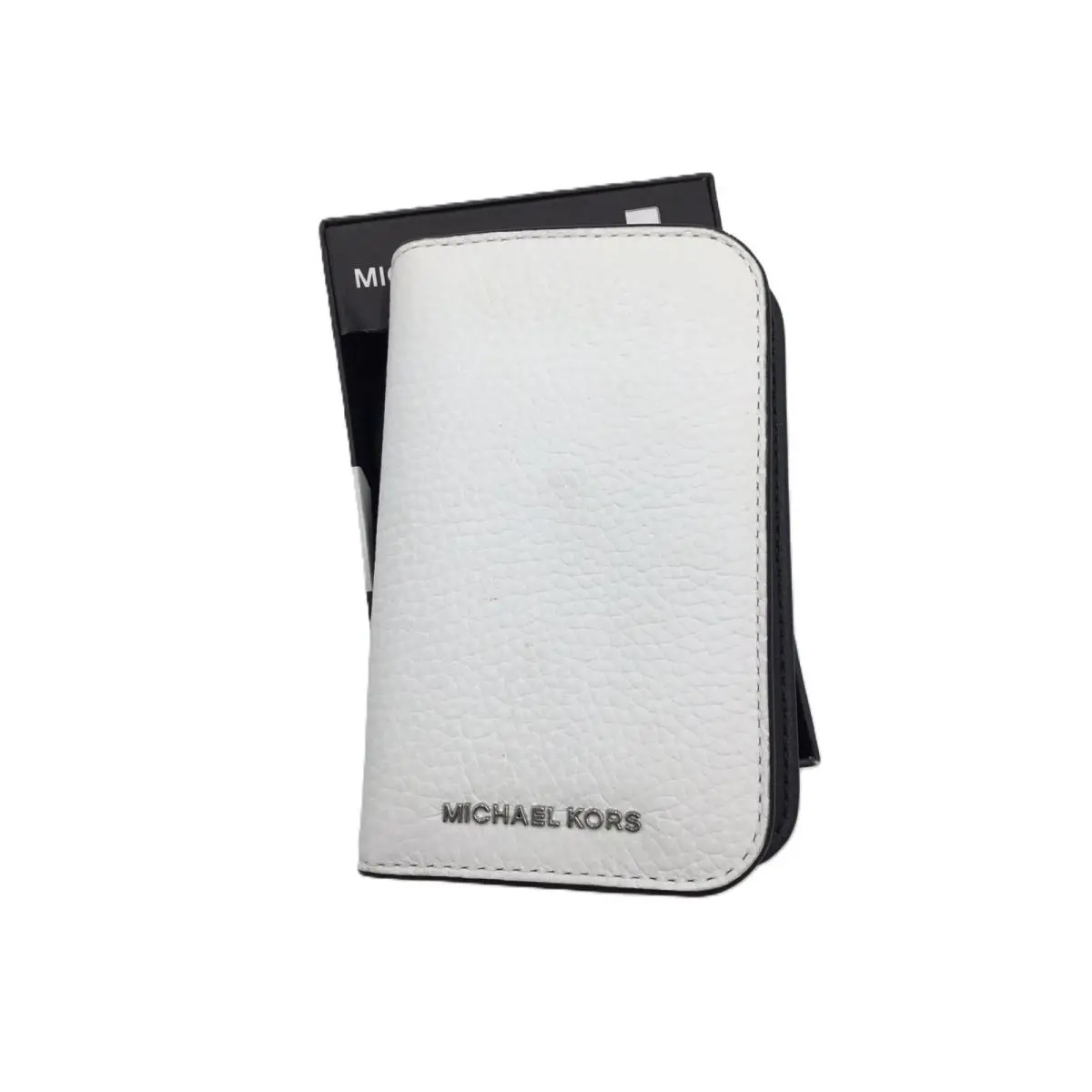 Michael Kors Mens Snap Cc Wallet Bright White