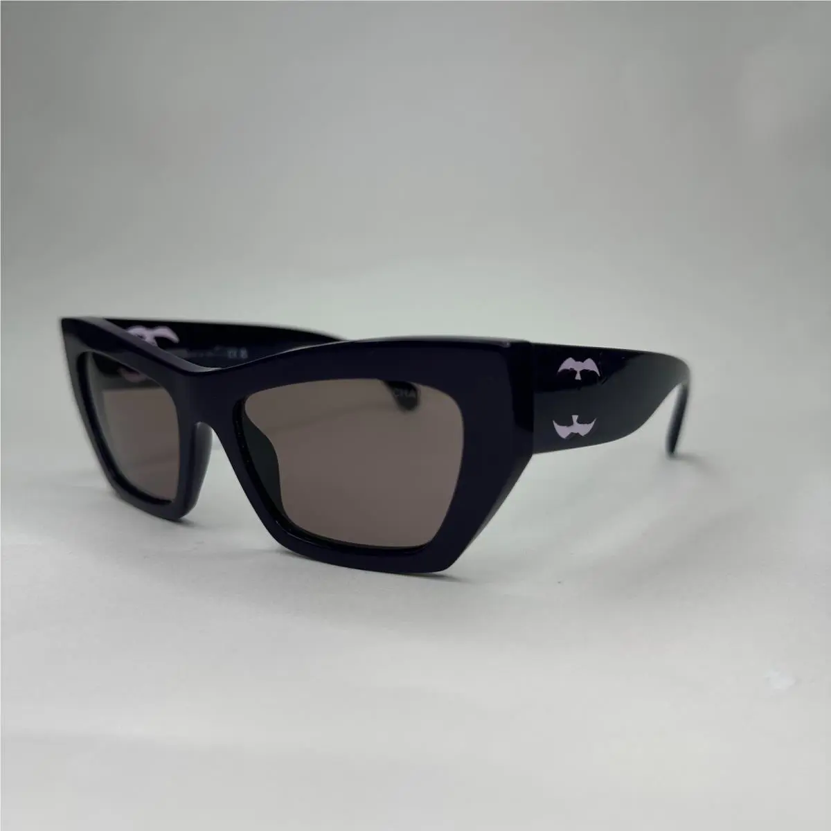 Chanel CH 5527 1758/53 Purple Frame W/grey Gradient Lenses