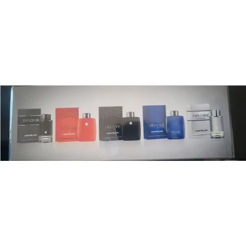 Montblanc CS Mont Blanc Mini Set of 5 For Men 0.15oz Each