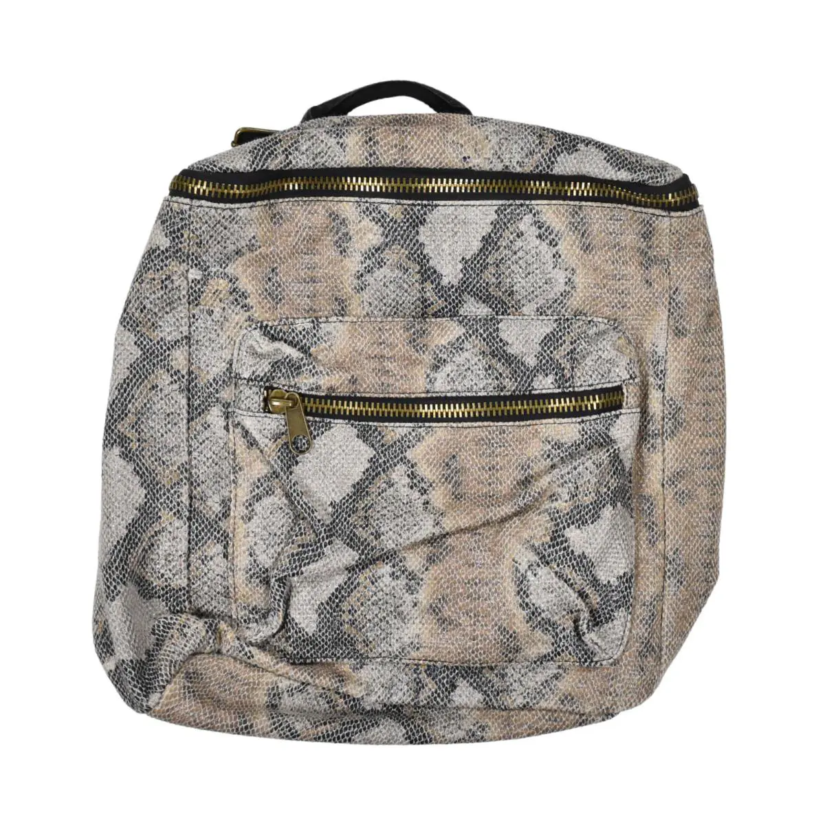 Women`s Vinatge Polo Ralph Lauren Denim Supply Snakeskin Backpack