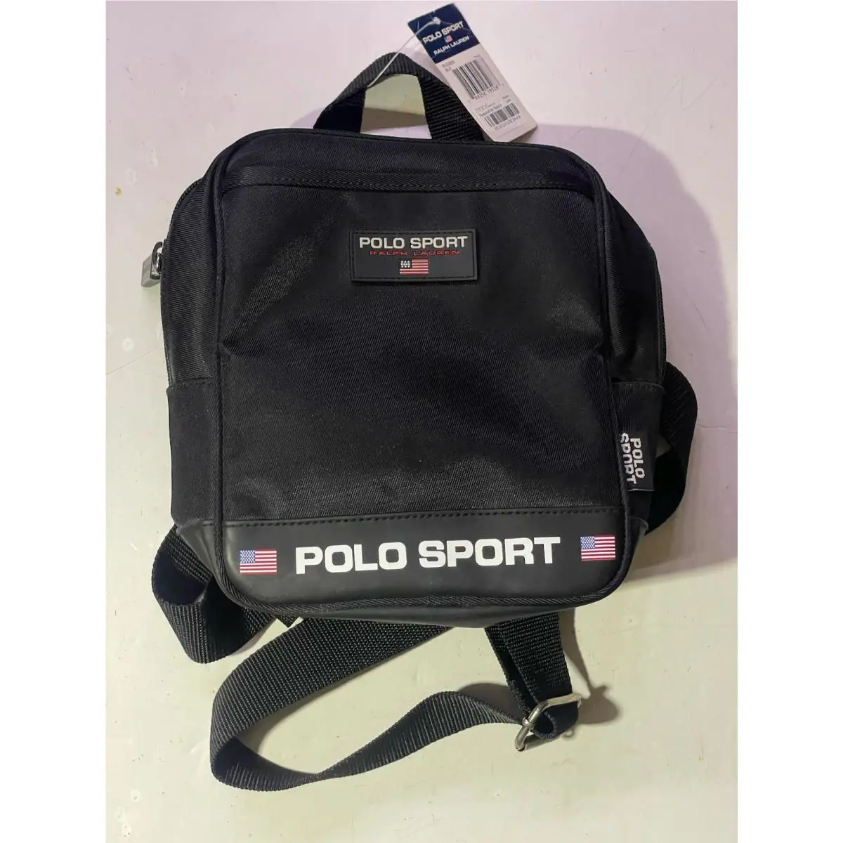 Vintage Old Stock Ralph Lauren Small Backpack with Macy s Tag