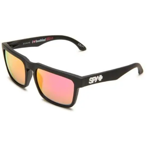 Spy Optic Sunglasses Helm Flat Sunglasses Kab Grey Pink Mirror 6730154487810 by SPY Optics