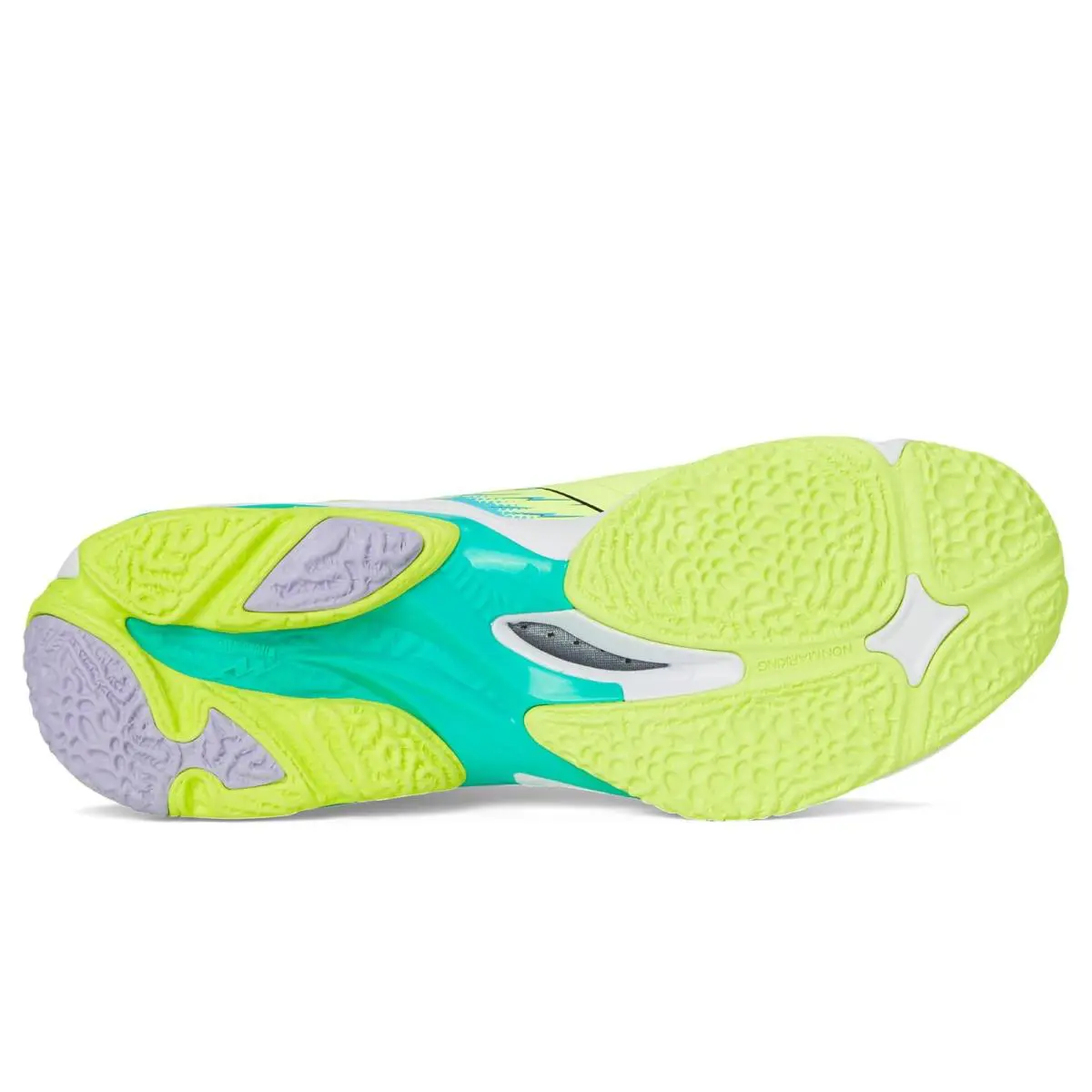 Mizuno shoes - Neo Lime/Misty Blue 1