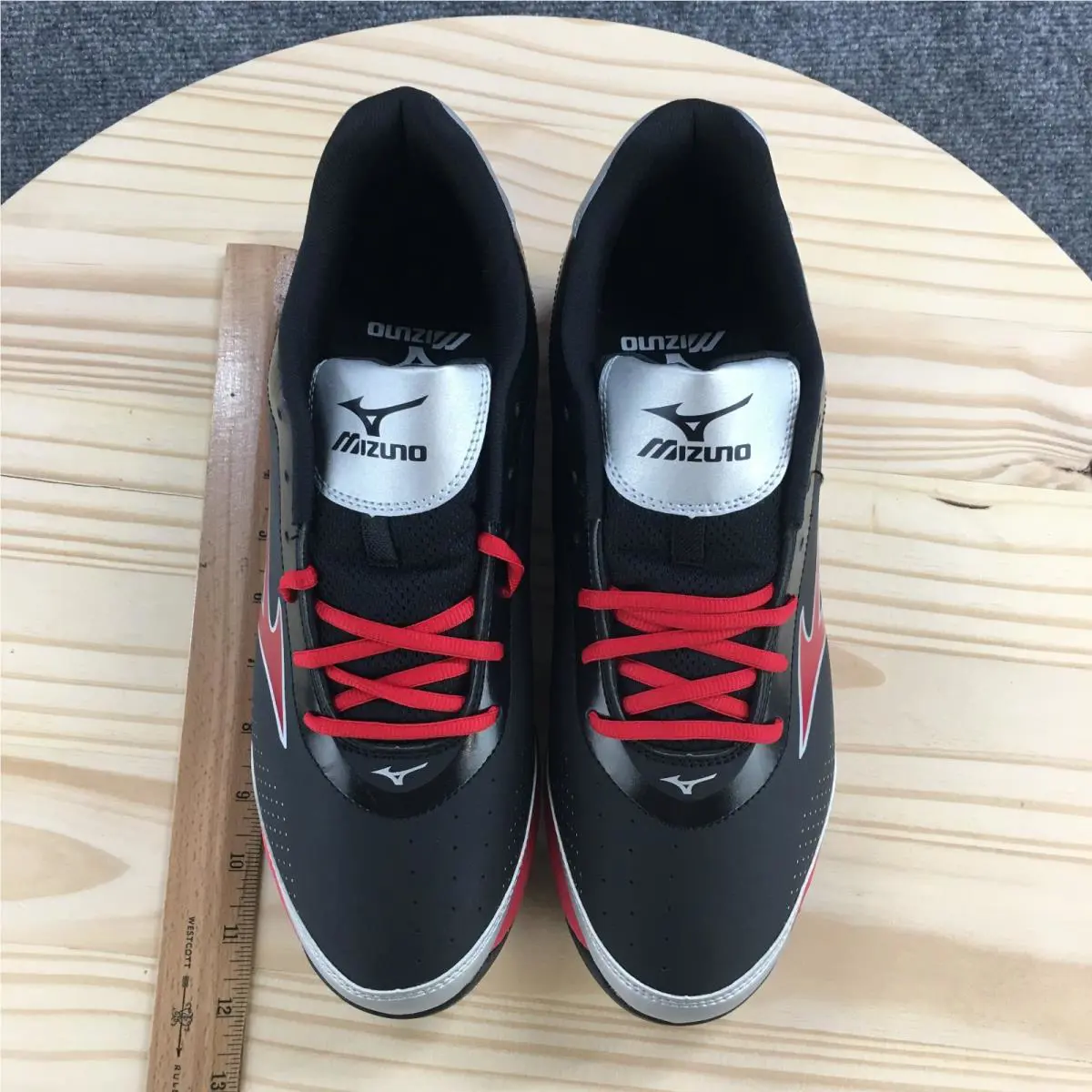 Mizuno shoes - Mizuno 9Spike Franchise 7 Mid - Black 9