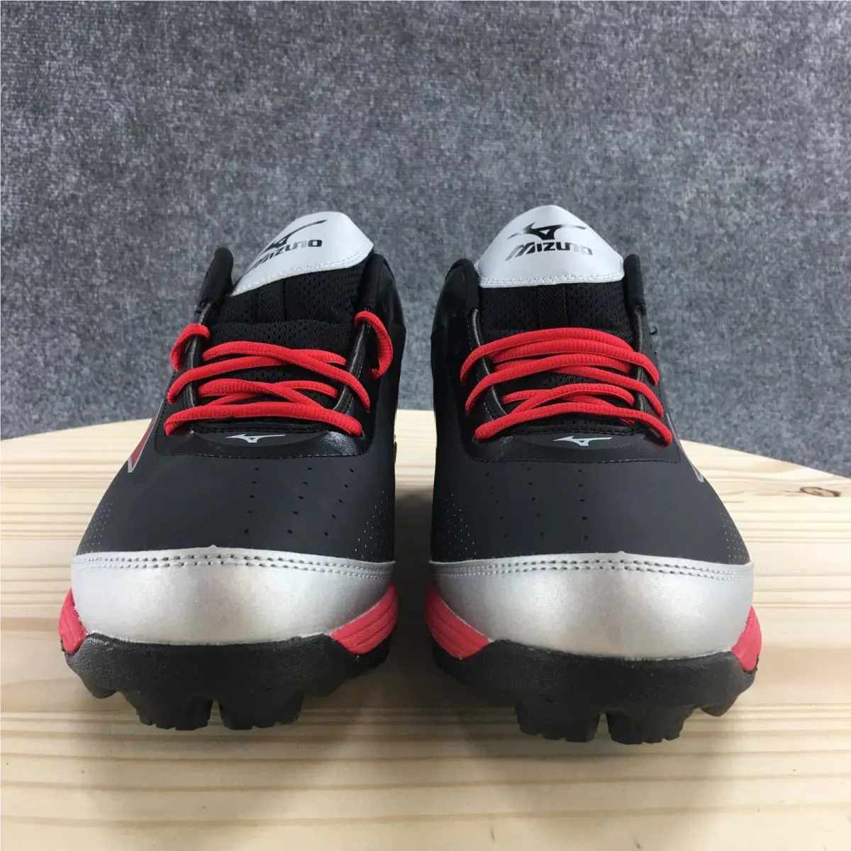 Mizuno shoes - Mizuno 9Spike Franchise 7 Mid - Black 7